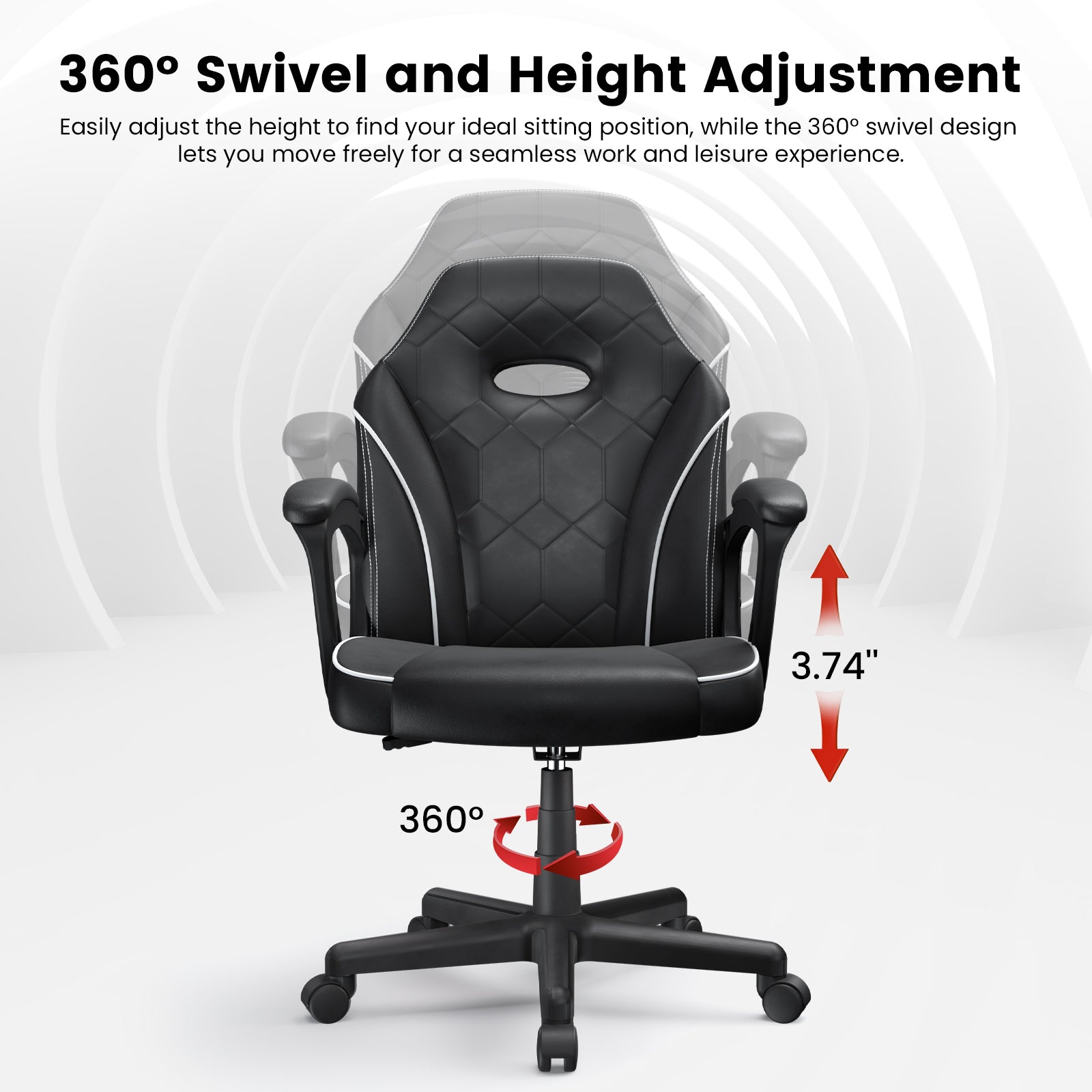ACGAM CG-4746 Ergonomic Gaming Office Chair