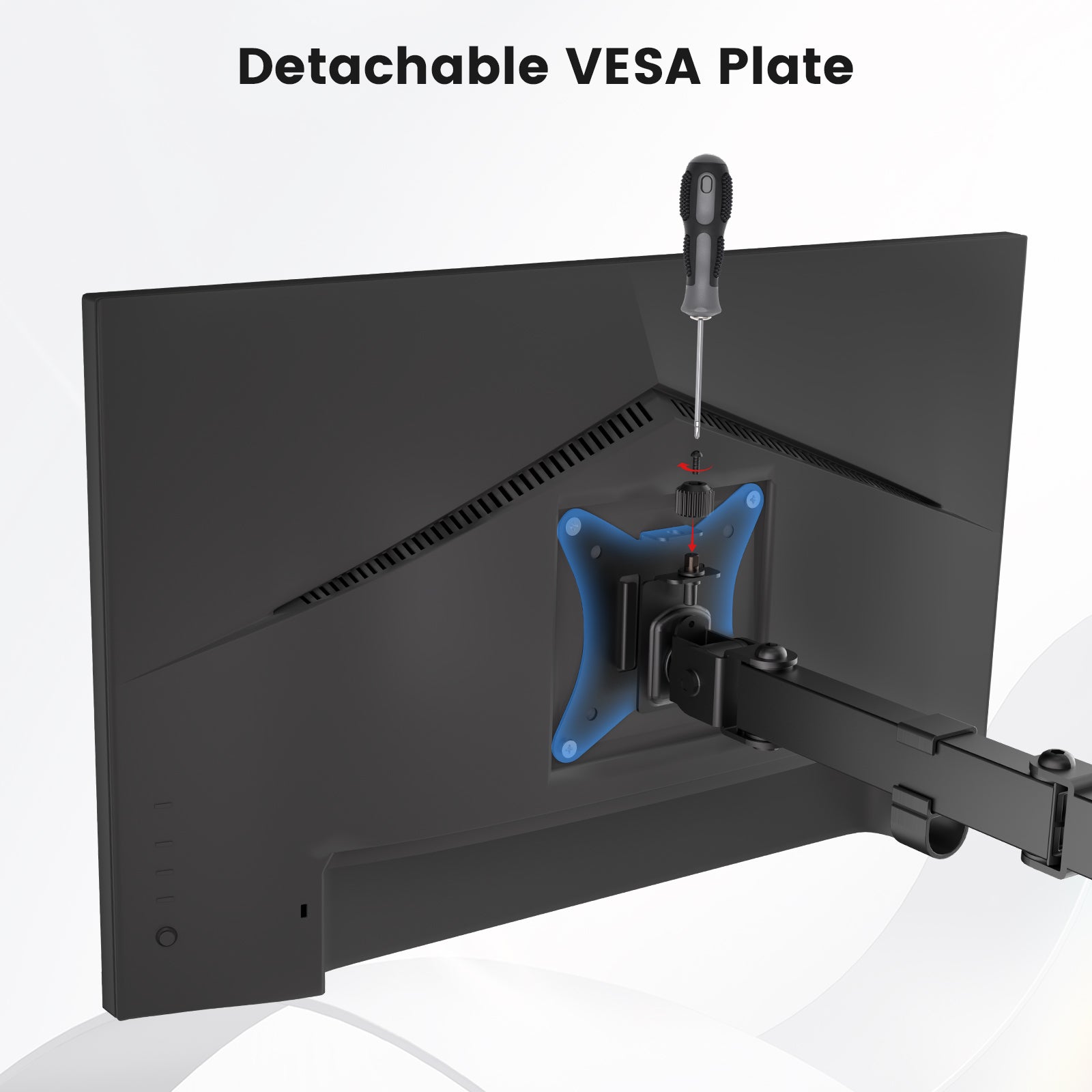 ACGAM MDS-1D Articulated Steel Dual-Monitor Mount