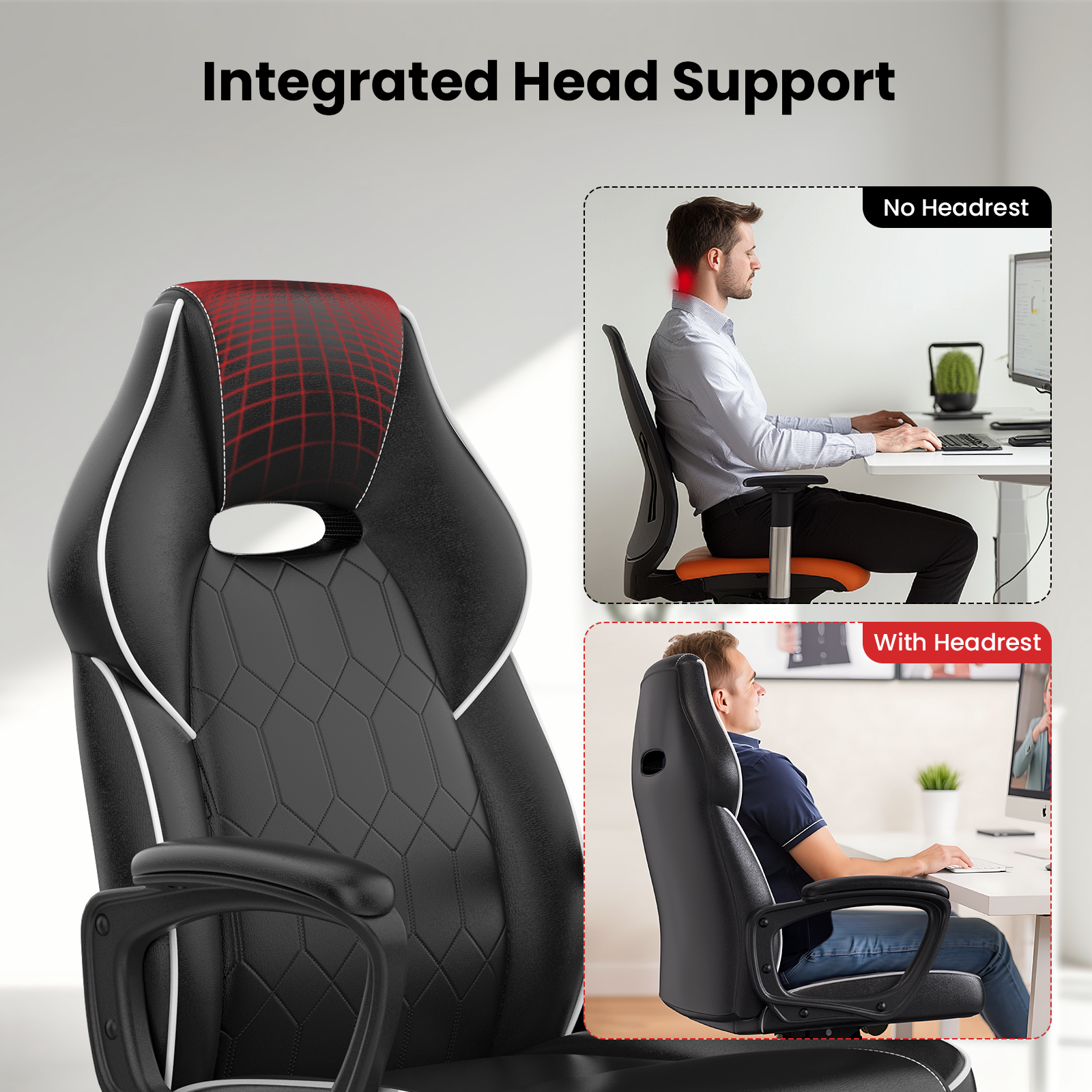 ACGAM CG-4850 Ergonomic Gaming Office Chair