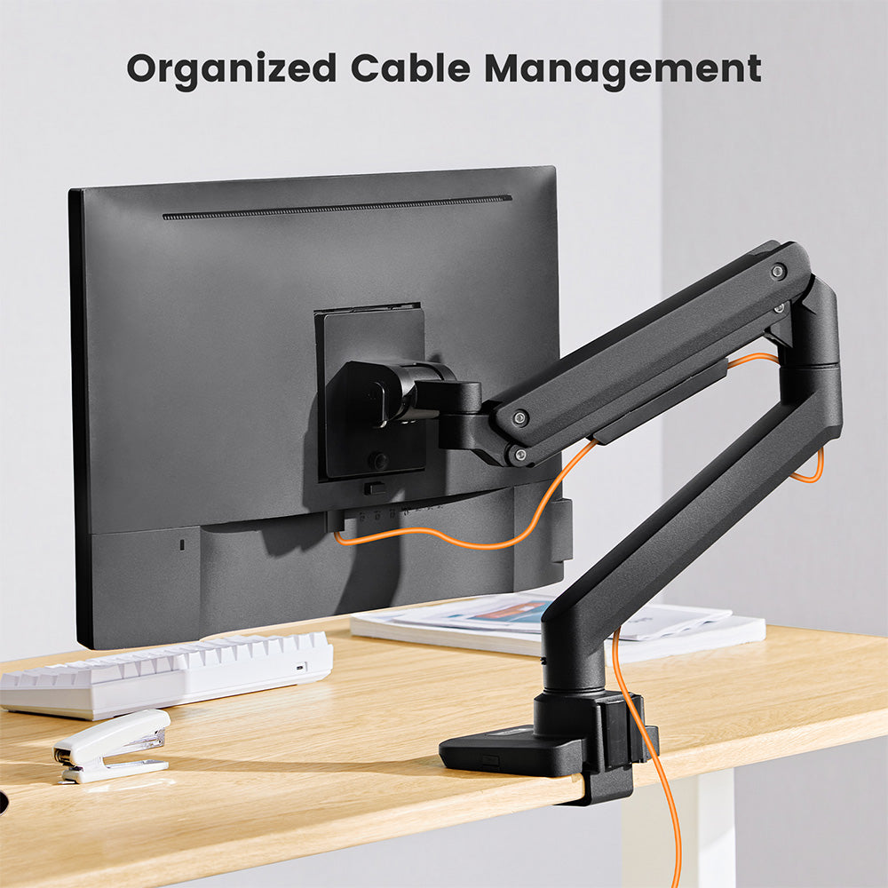 ACGAM MAS-2S Heavy-Duty Desktop Gas Spring Monitor Mount