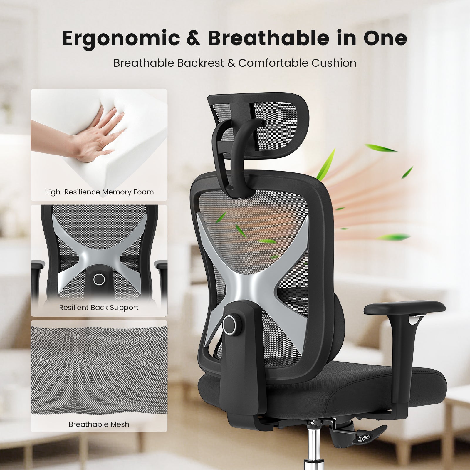 ACGAM CG-5354M Gaming Office Chair
