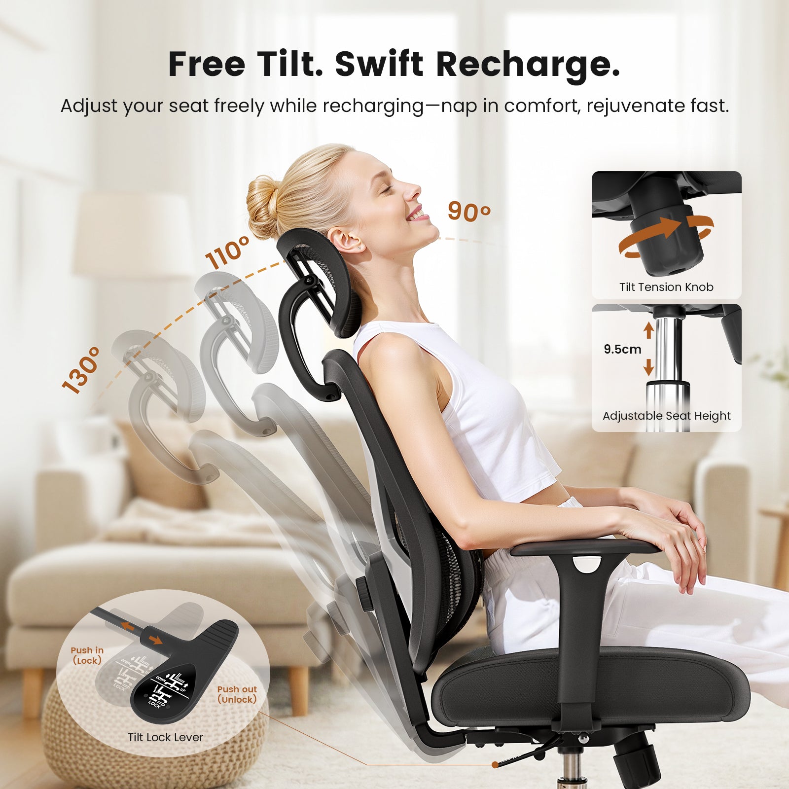 ACGAM CG-5354M Gaming Office Chair
