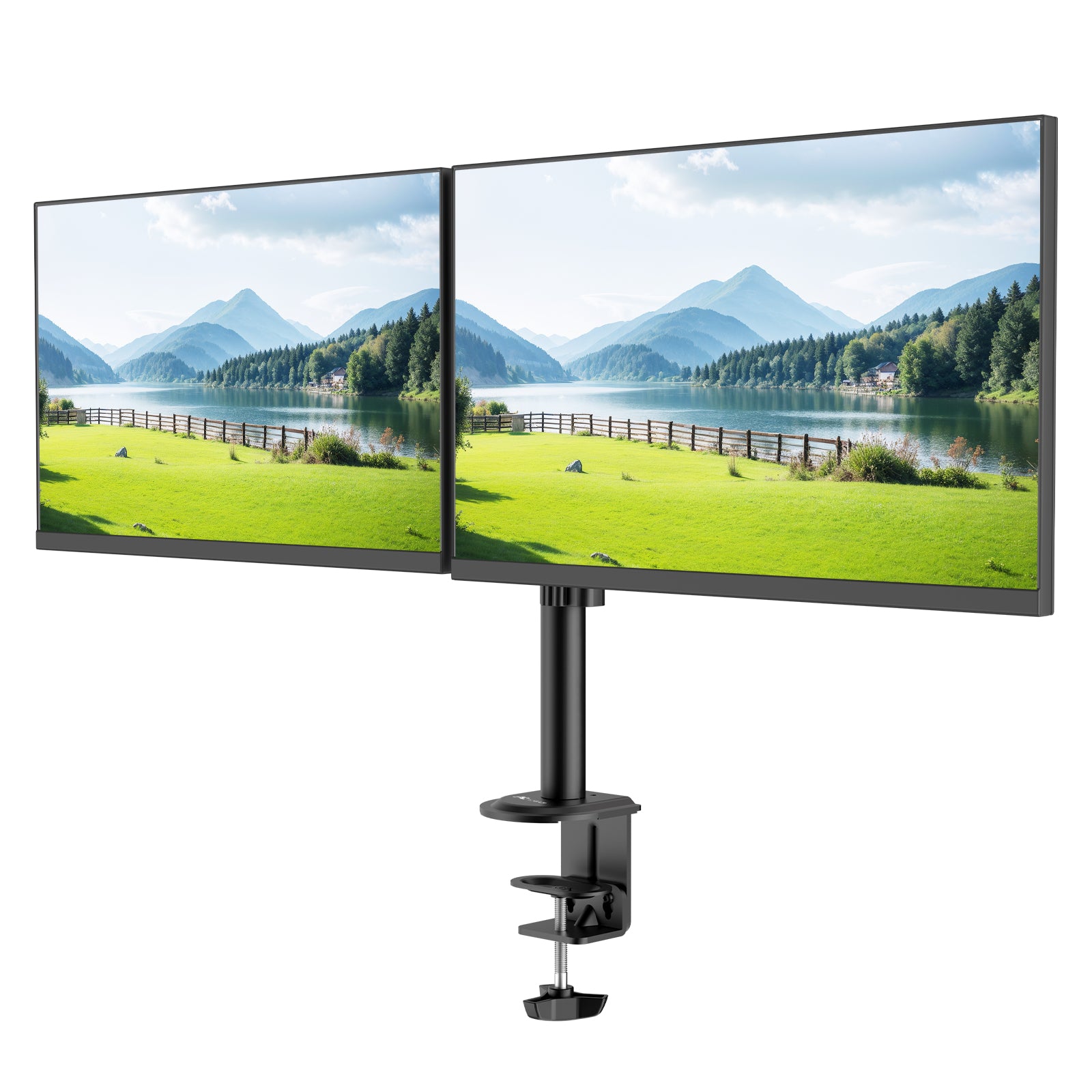 ACGAM MDS-1D Articulated Steel Dual-Monitor Mount