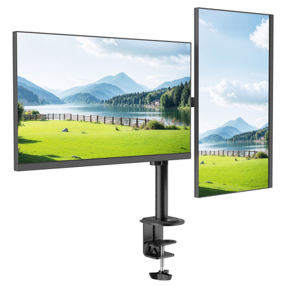 ACGAM MDS-1D Articulated Steel Dual-Monitor Mount