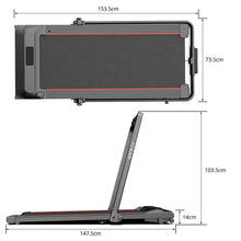 Load image into Gallery viewer, ACGAM T02P 2 in 1 Folding Treadmill with Wheels - Remote Control and LED Display
