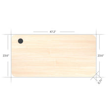 Load image into Gallery viewer, ACGAM High Quality Wood 120*60*1.8cm Desktop Suitable for Standing Desk Frame
